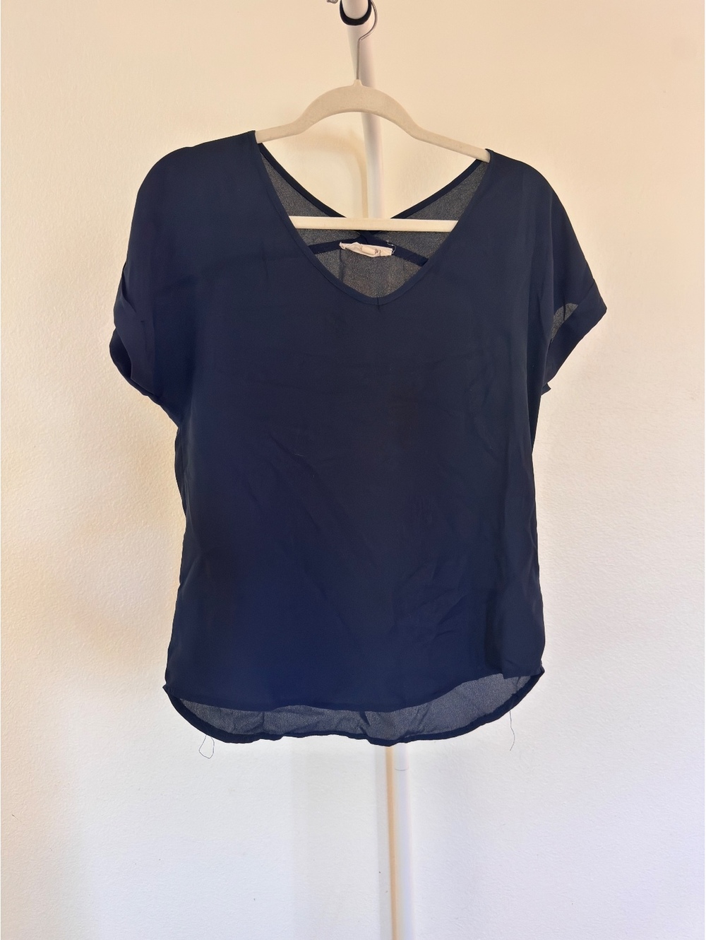 Small Dark Blue Top/Blouse